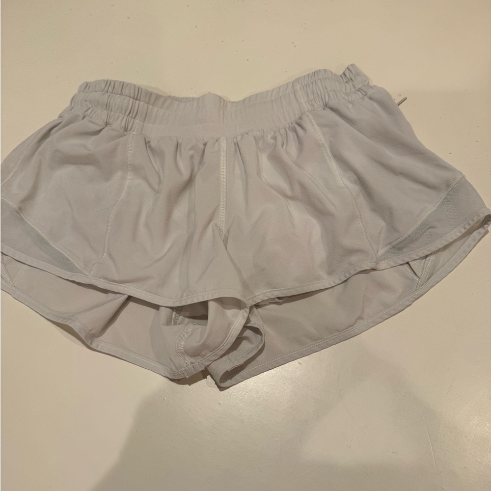lululemon athletica Light Gray Athletic Shorts